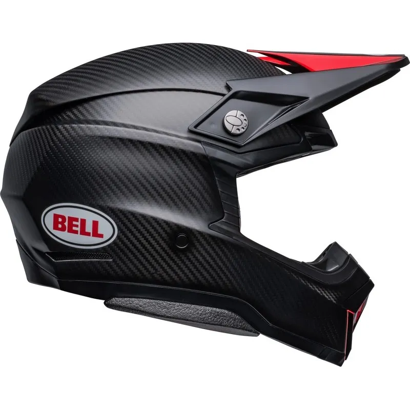 Casque BELL Moto-10 Spherical - Satin/Gloss Black/Red - piecemotoquad