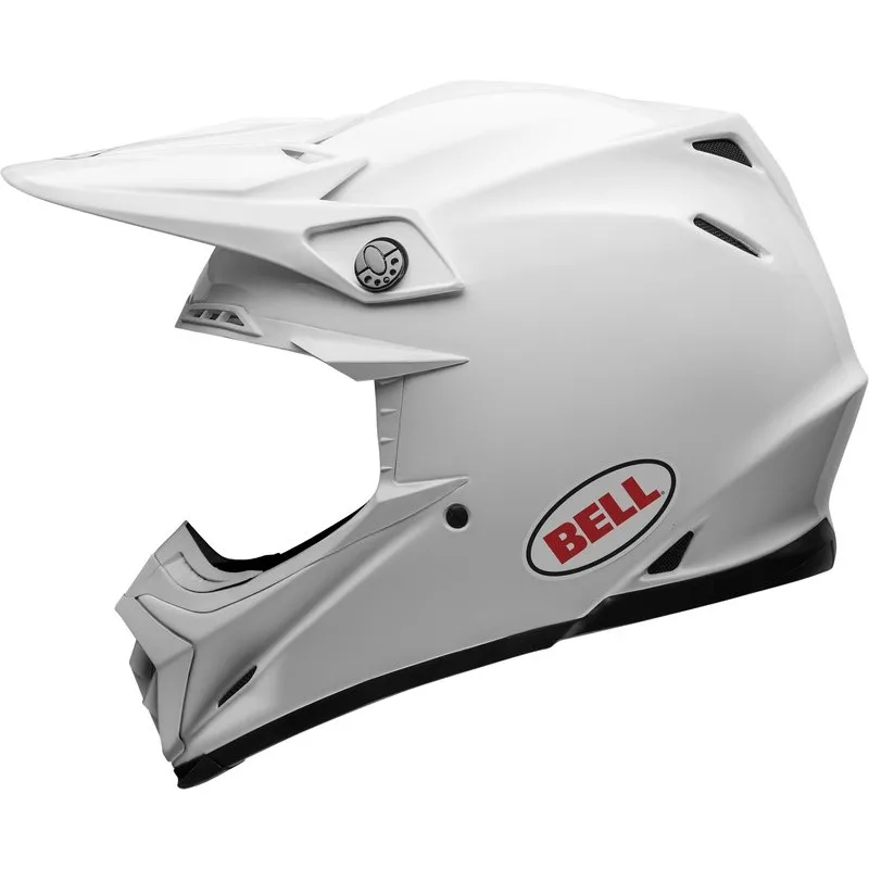 Casque BELL Moto-9s Flex Solid - Blanc - piecemotoquad