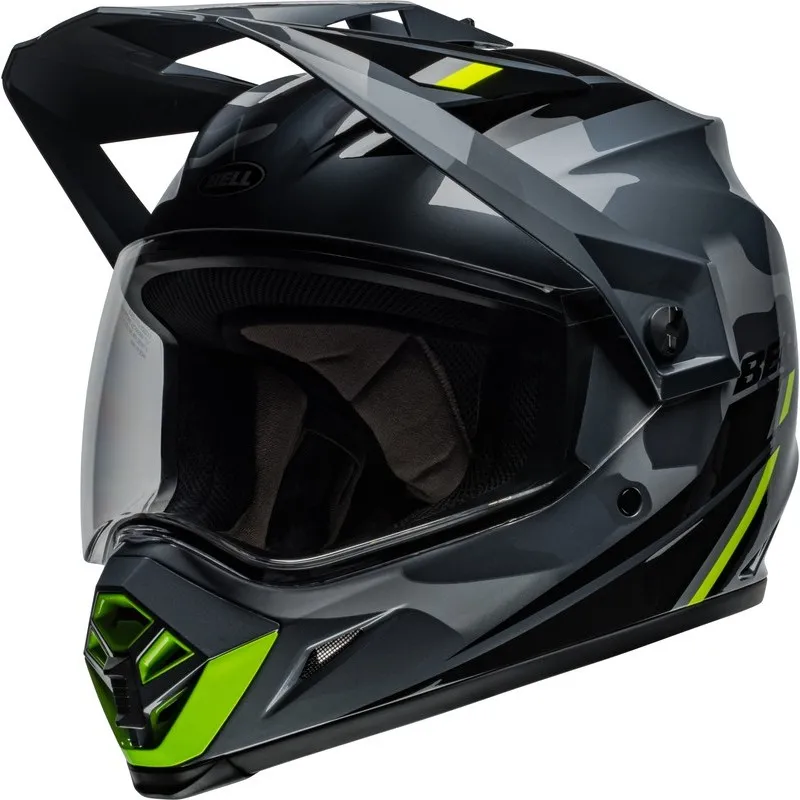Casque BELL MX-9 Adventure MIPS - Alpine Gloss Met Gray/Camo - piecemotoquad