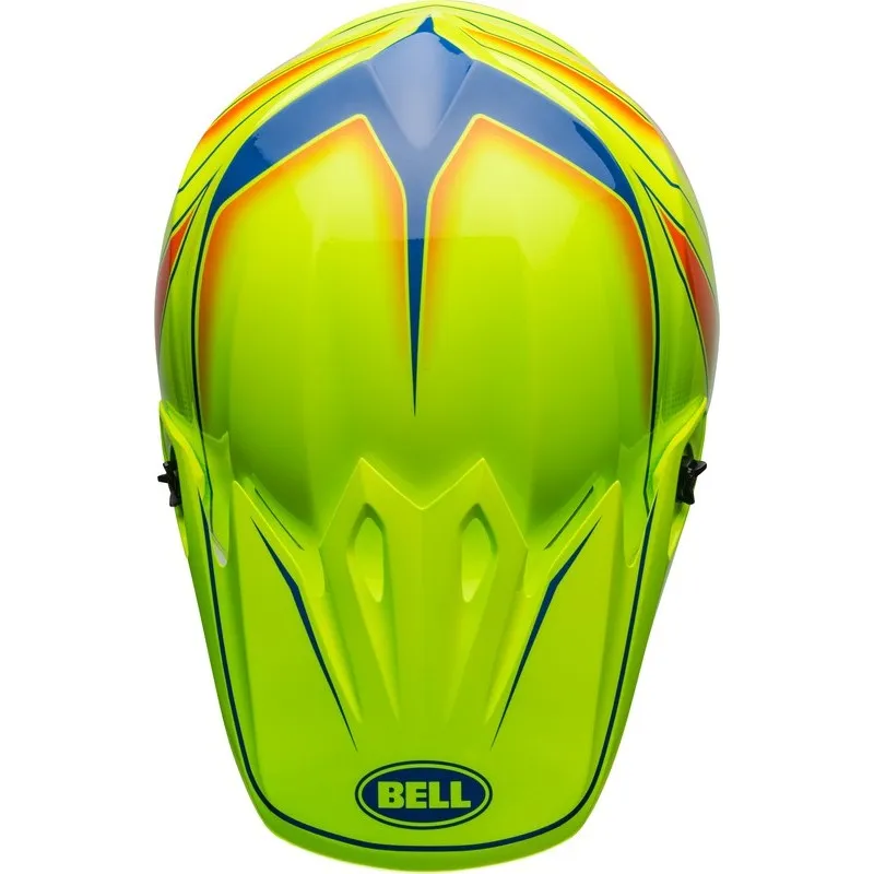 Casque BELL MX-9 Mips - Zone Gloss Retina Sear - piecemotoquad