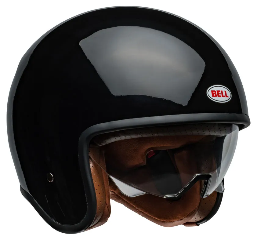 Casque Bell TX501 gloss black, jet noir brillant