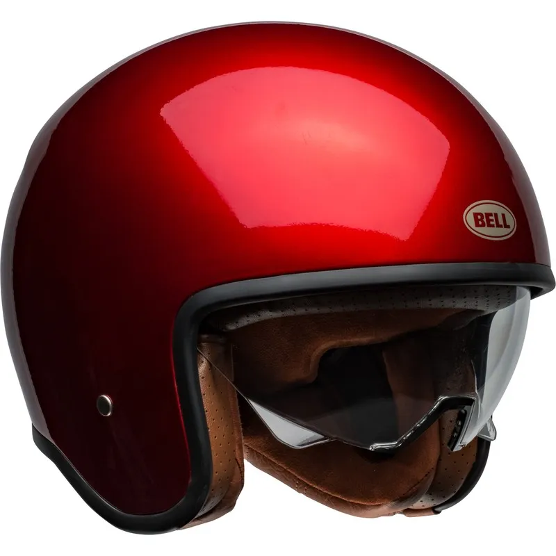 Casque BELL TX501 - Gloss Candy Red - piecemotoquad