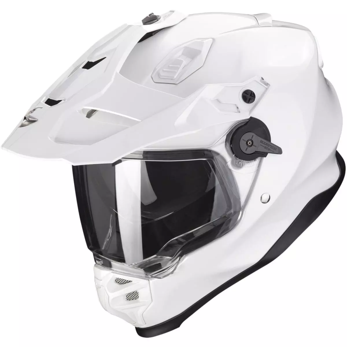 Casque Scorpion ADF 9000 Air Solid Blanc Perle - Casque Intégral