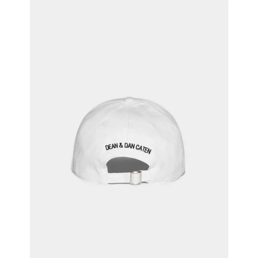 Casquette Blanche Icon Sunset Palms - Dsquared2 pour homme