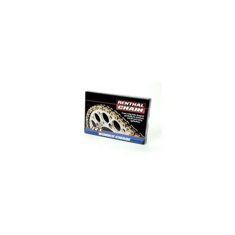 CHAINE RENTHAL 428R1 124 MAILLONS:453337 - piecemotoquad