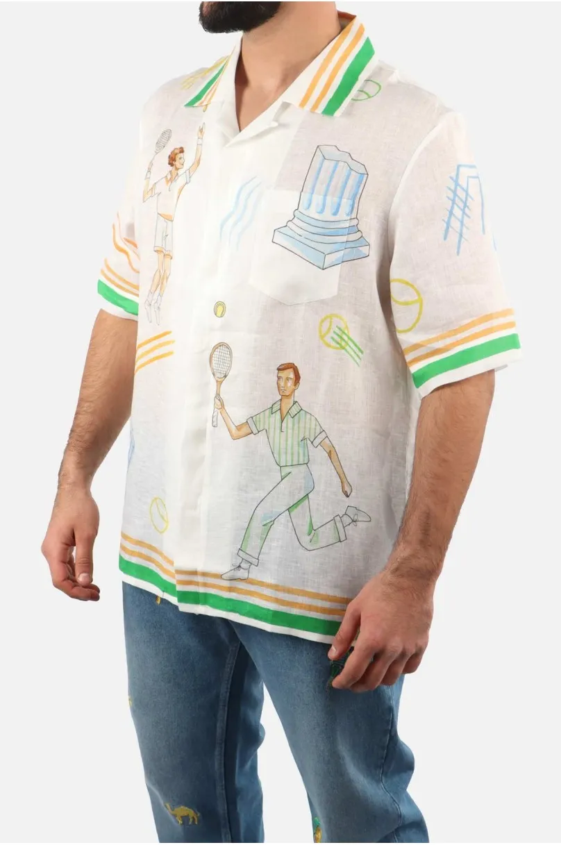 Chemise unisexe "Tennis Play Icon" Casablanca
