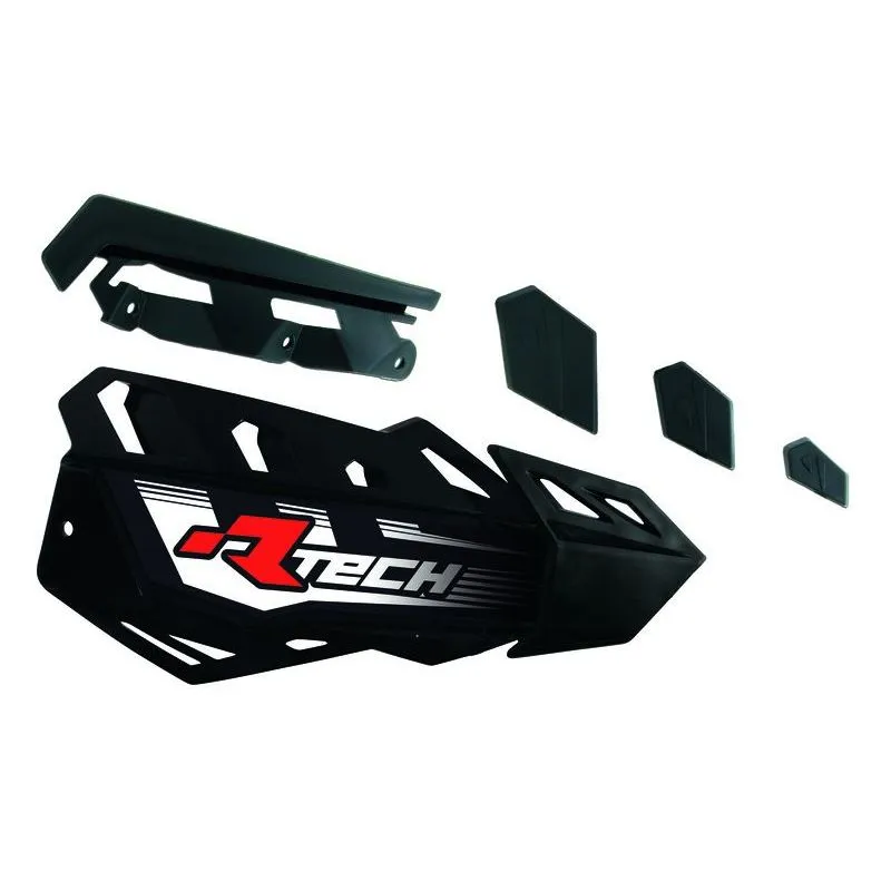 Coque de rechange RACETECH FLX noir pour 789678 - piecemotoquad.fr