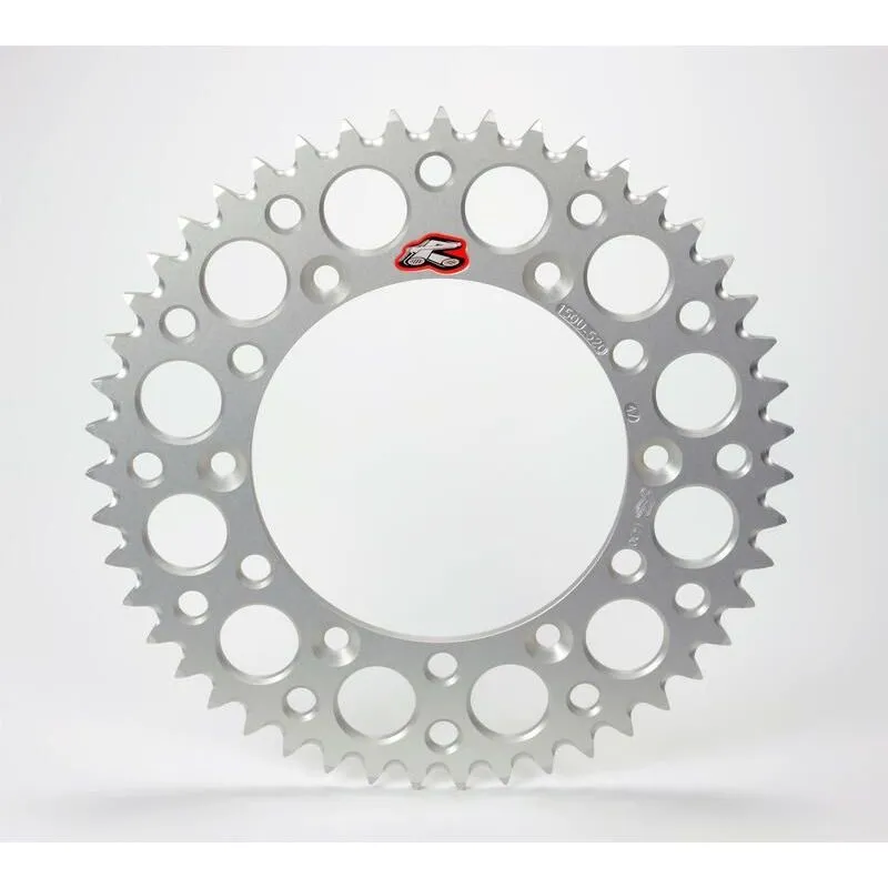 Couronne RENTHAL Ultralight™ 51 dents alu anti-boue pas 520 type 112U argent