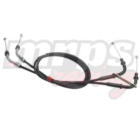 Câbles de gaz pour tirage rapide Domino XM2 pour Yamaha YZF-R1 2009-2014
