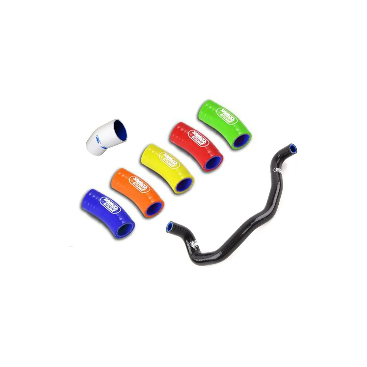 Durites de radiateur SAMCO Rouge Yamaha MT 10 2016-2017 YZF-R1 2015-2017 x3
