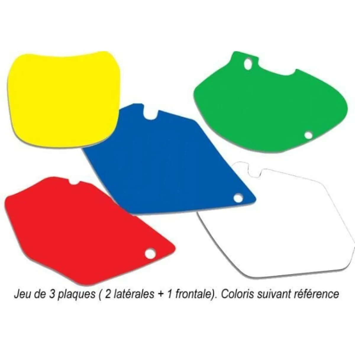Fonds De Plaque Blackbird TM Jaune - Kit deco