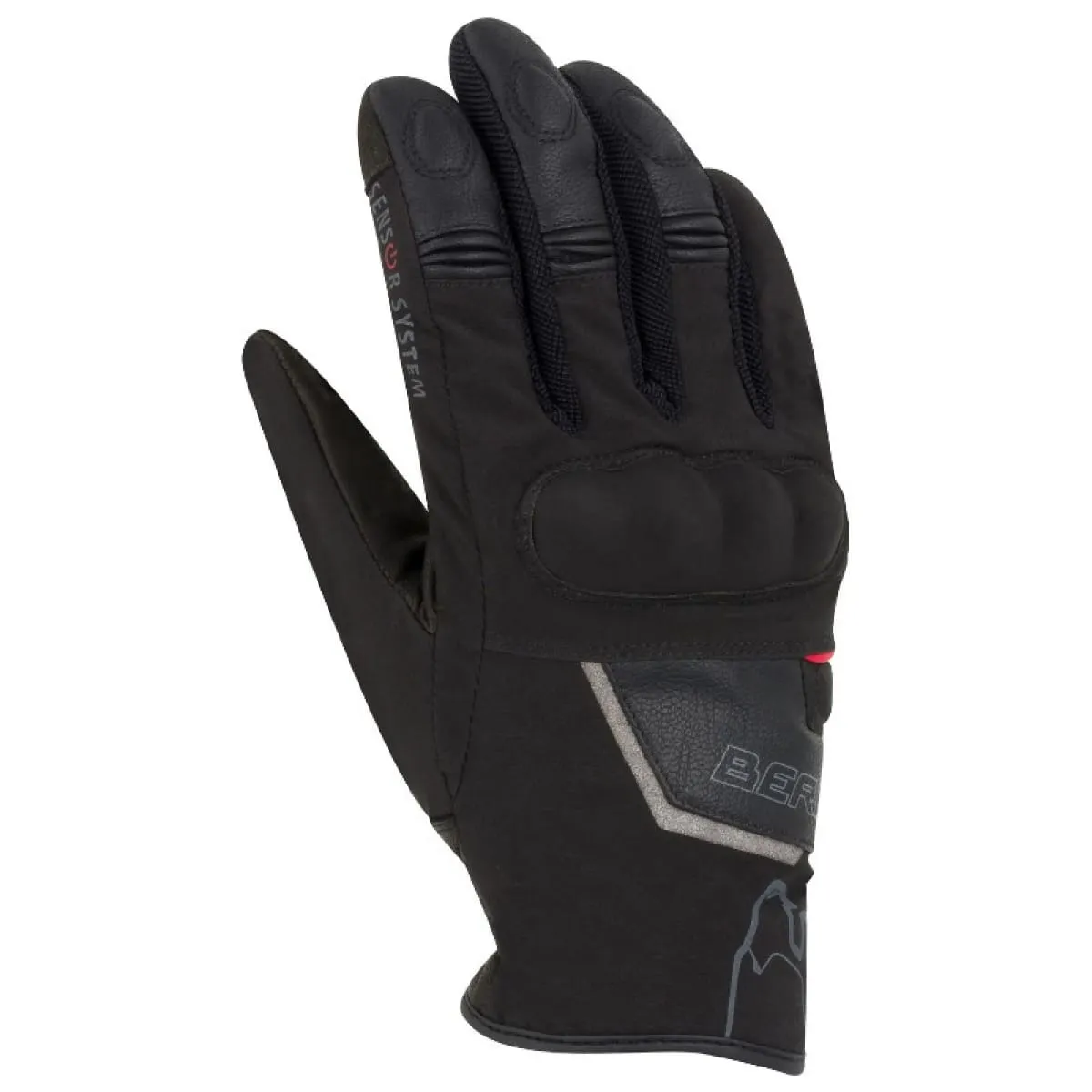 Gants Bering Gourmy Noir - Gants Moto Hiver