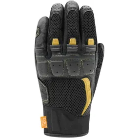 Gants Femme Racer Ronin Lady Noir Jaune - Gants Moto Femme