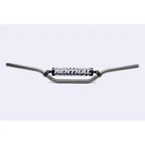 Guidon Ø22,2mm avec barre RENTHAL Classic Replica Jimmy Button titane/mousse noire