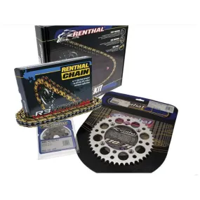 Kit chaîne RENTHAL 520 type R3-2 14/50 (couronne Ultralight™ anti-boue) KTM EXC-R