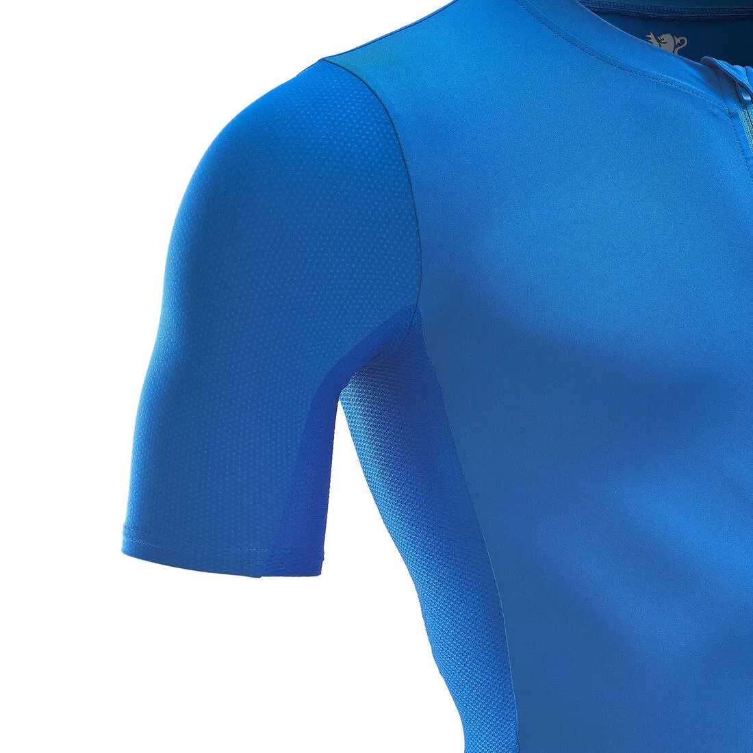 Maillot Vélo Route manches courtes été Homme - NEO-RACER bleu electrique