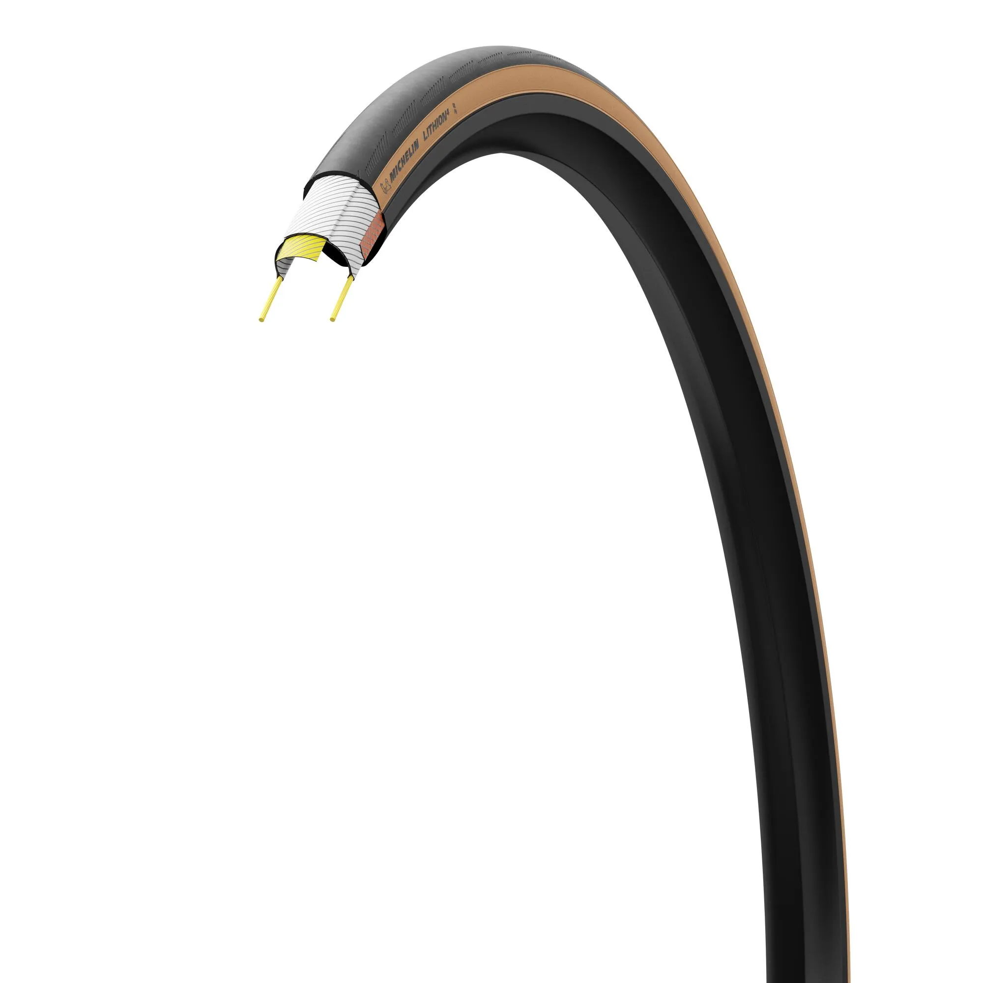 Pneu MICHELIN LITHION 4 700x28 TubeType Beige