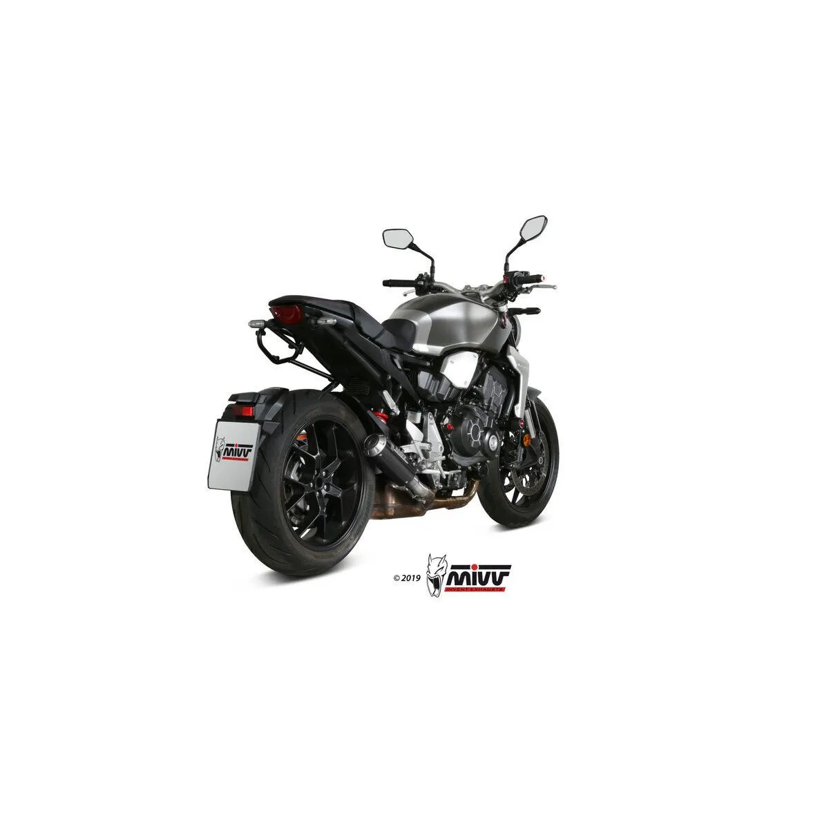 Silencieux d'échappement MIVV MK3 - carbone - HONDA CB 1000 R 2018