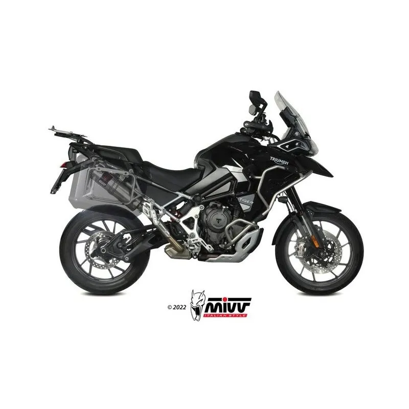 Silencieux MIVV Dakar - Triumph Tiger 1200 - piecemotoquad
