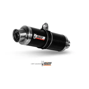 Silencieux MIVV GP carbone Kawasaki ZX 250 R Ninja 2008-2014