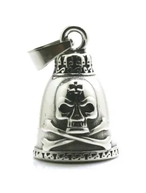 Spirit Bell Guardian Protection Moto - Skull Cross