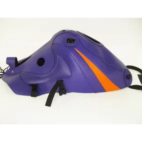 Tapis de réservoir BAGSTER Kawasaki 1100 ZZR 1993-2001 Violet Foncé / Orange