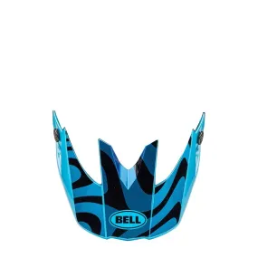 Visière BELL Moto-10 - Cortex Gloss Blue - piecemotoquad