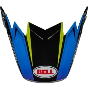 Visière BELL Moto-9S Flex - Pro Circuit 24 Gloss Black/Blue - piecemotoquad
